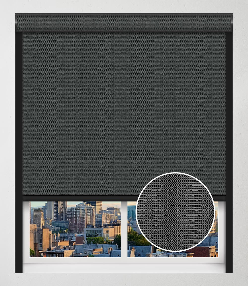 MIRAGE - SERIE OPAQUE PLUS - GRIS CHARBON