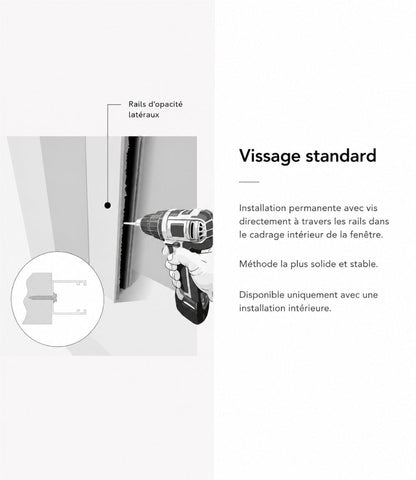 MIRAGE - SERIE OPAQUE PLUS - BLANC