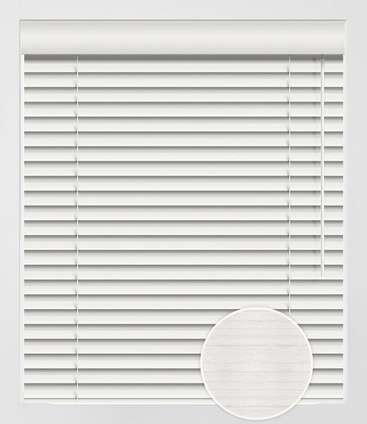 SIMILI-BOIS NATURA 2'' - BLANC