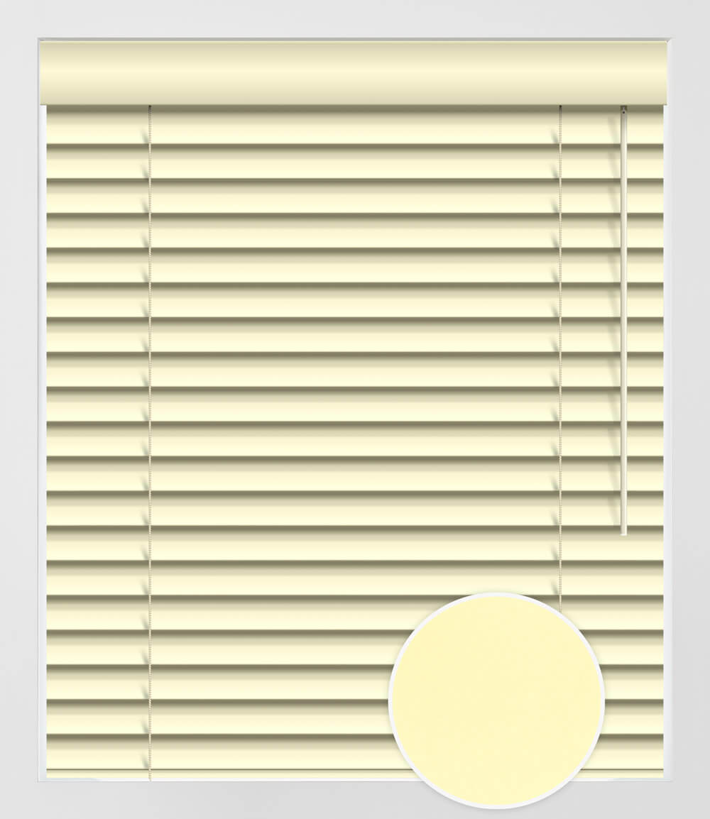 SIMILI-BOIS UNI 2.5'' - IVOIRE