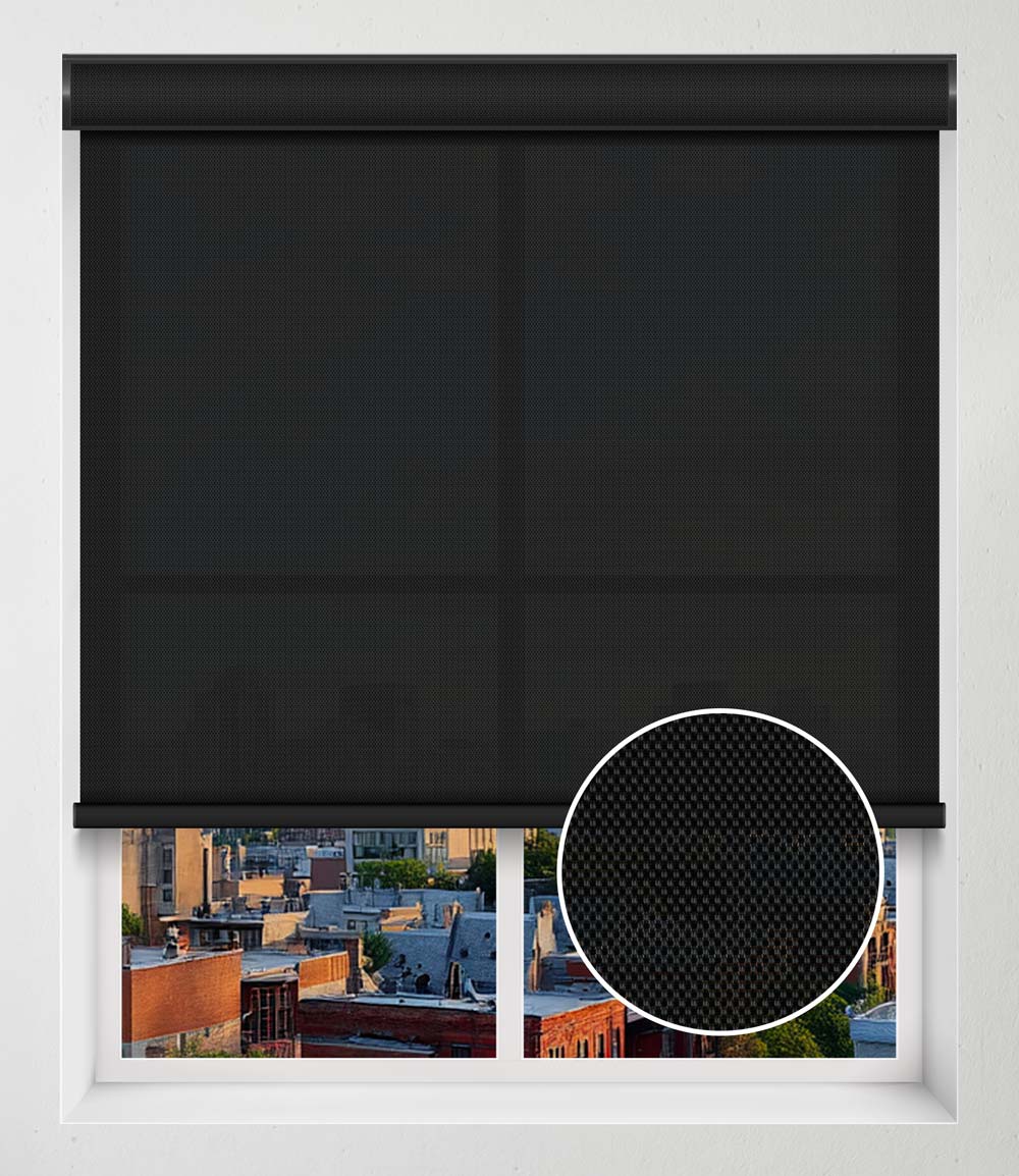SOLAIRE SCREEN 1% - ÉBÈNE