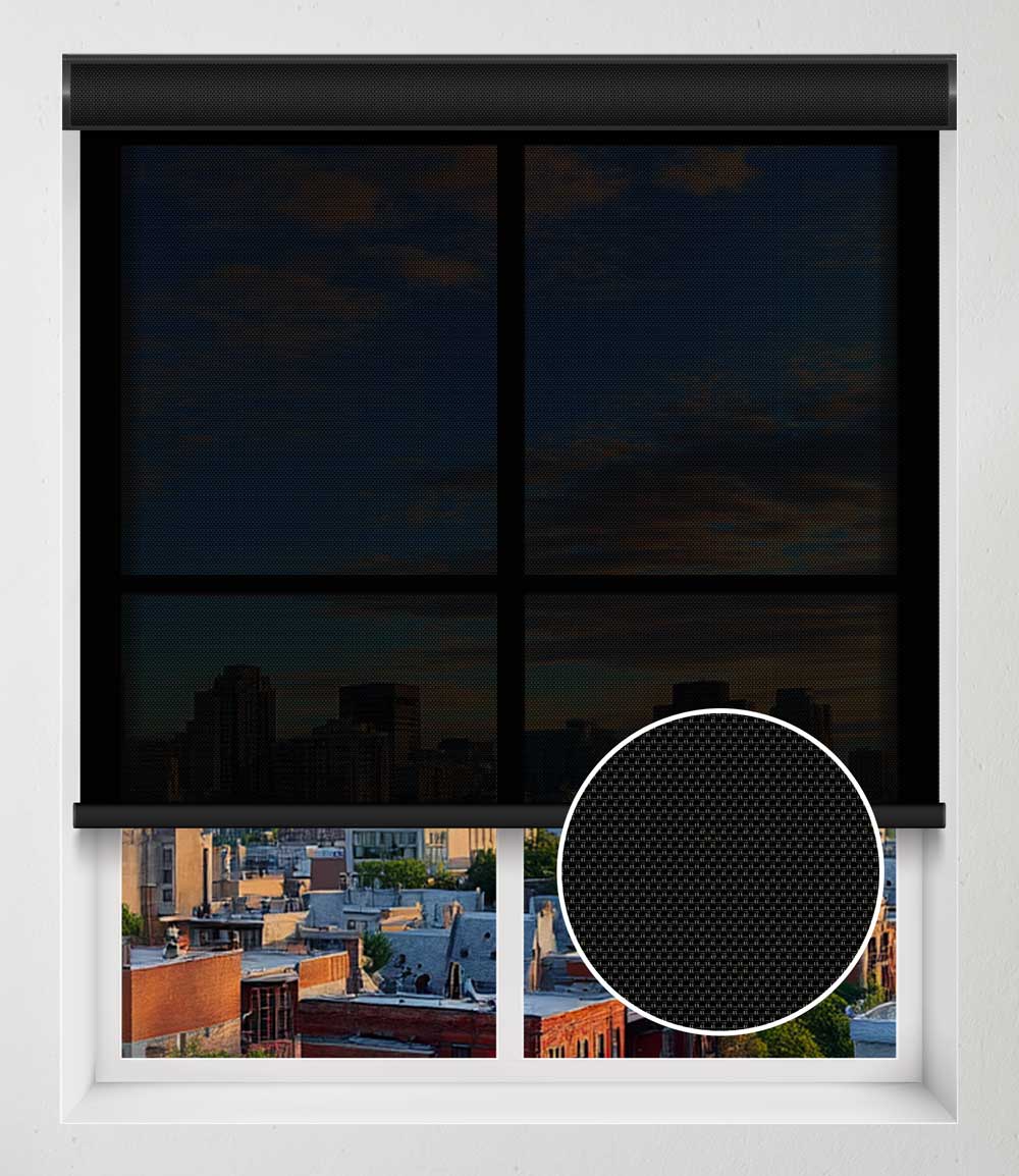 SOLAIRE SCREEN 3% - ÉBÈNE