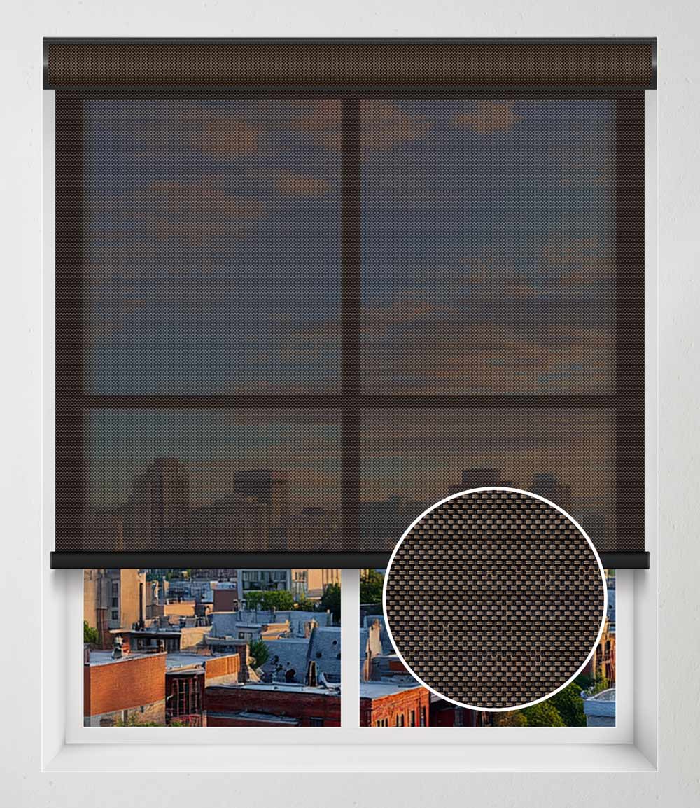 SOLAIRE SCREEN 5% - BRUN