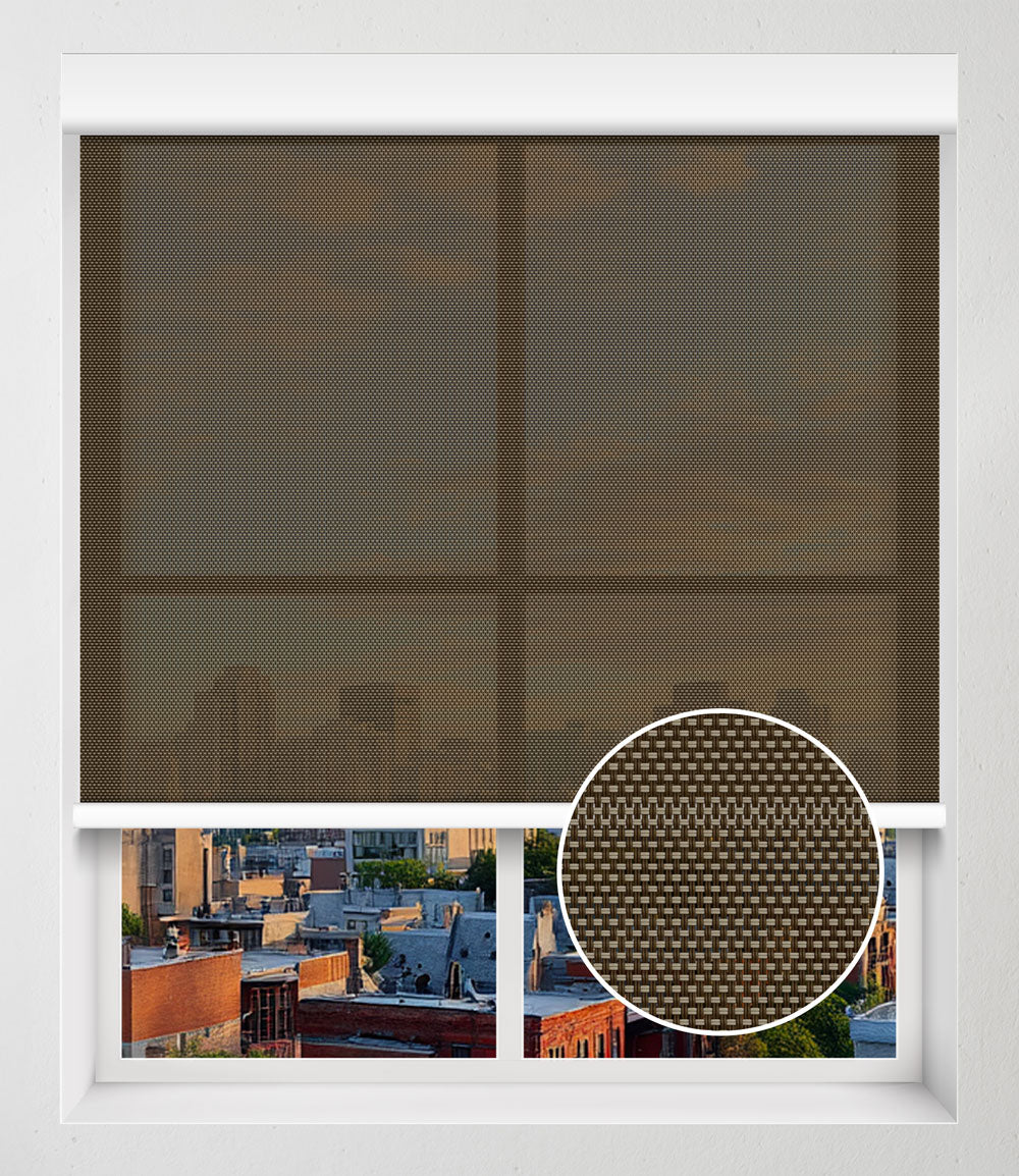 SOLAIRE SCREEN 6% SANS PERÇAGE - BRUN