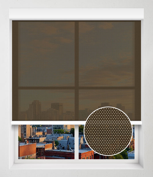 SOLAIRE SCREEN 6% SANS PERÇAGE - BRUN