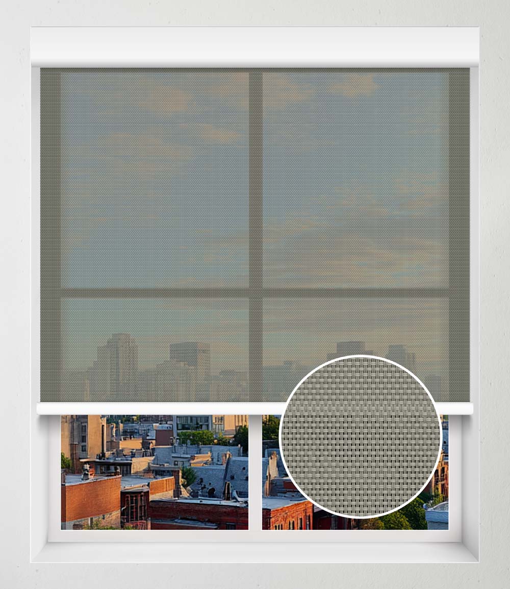 SOLAIRE SCREEN 6% SANS PERÇAGE - GRIS
