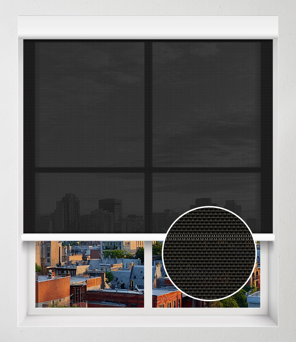 SOLAIRE SCREEN 6% SANS PERÇAGE - NOIR