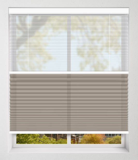 STORE JOUR NUIT - STORE CELLULAIRE TRANSLUCIDE - TAUPE OPAL