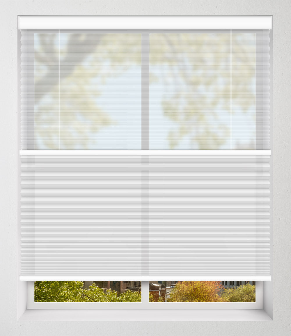 STORE JOUR NUIT - STORE CELLULAIRE TRANSLUCIDE - BLANC PERLE