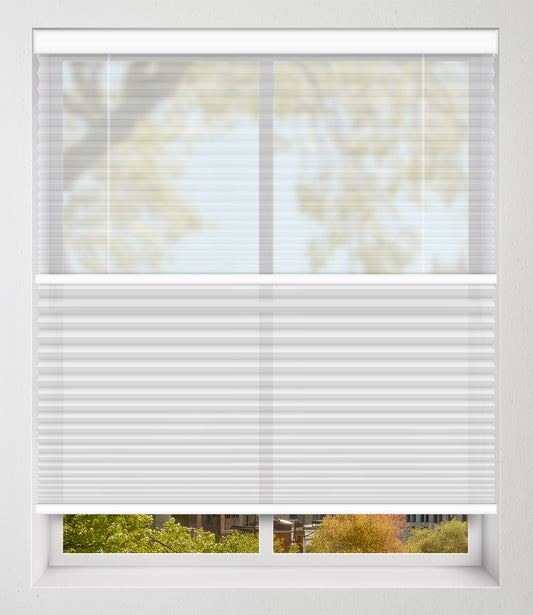 STORE JOUR NUIT - STORE CELLULAIRE TRANSLUCIDE - BLANC PERLE